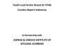 Country Report Indonesia - Youth Lead Action Research - YAR
